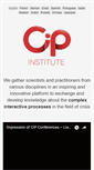 Mobile Screenshot of cipinstitute.org