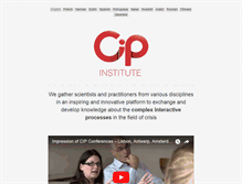 Tablet Screenshot of cipinstitute.org
